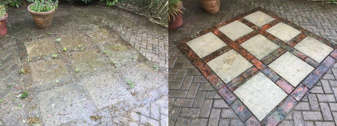 block paving cleaning