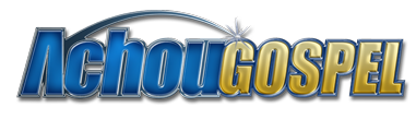 Um logotipo azul e dourado para uma igreja chamada encontregospel