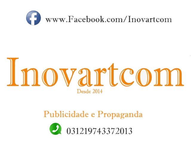 Um logotipo para inovartcom está em um fundo branco