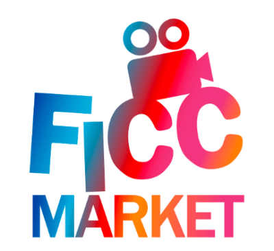 Um logotipo colorido para o mercado ficc
