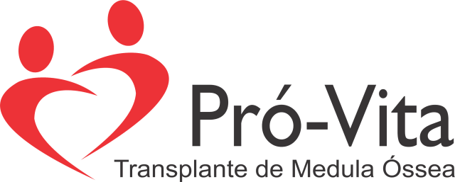 A logo for pro-vita transplante de medula ossea