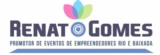 O logotipo do renato gomes tem uma flor