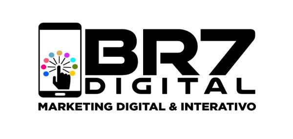 The logo for br7 digital marketing digital and interativo
