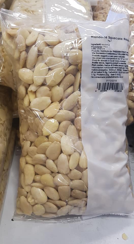 sacchetti di mandorle