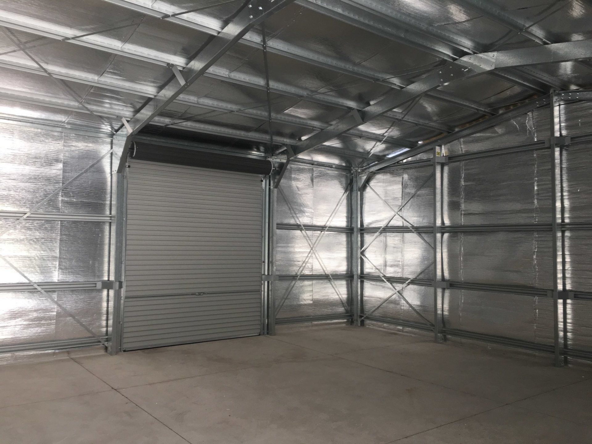 Elegant Garage Door - Custom Designed Shed in Tomingley, NSW
