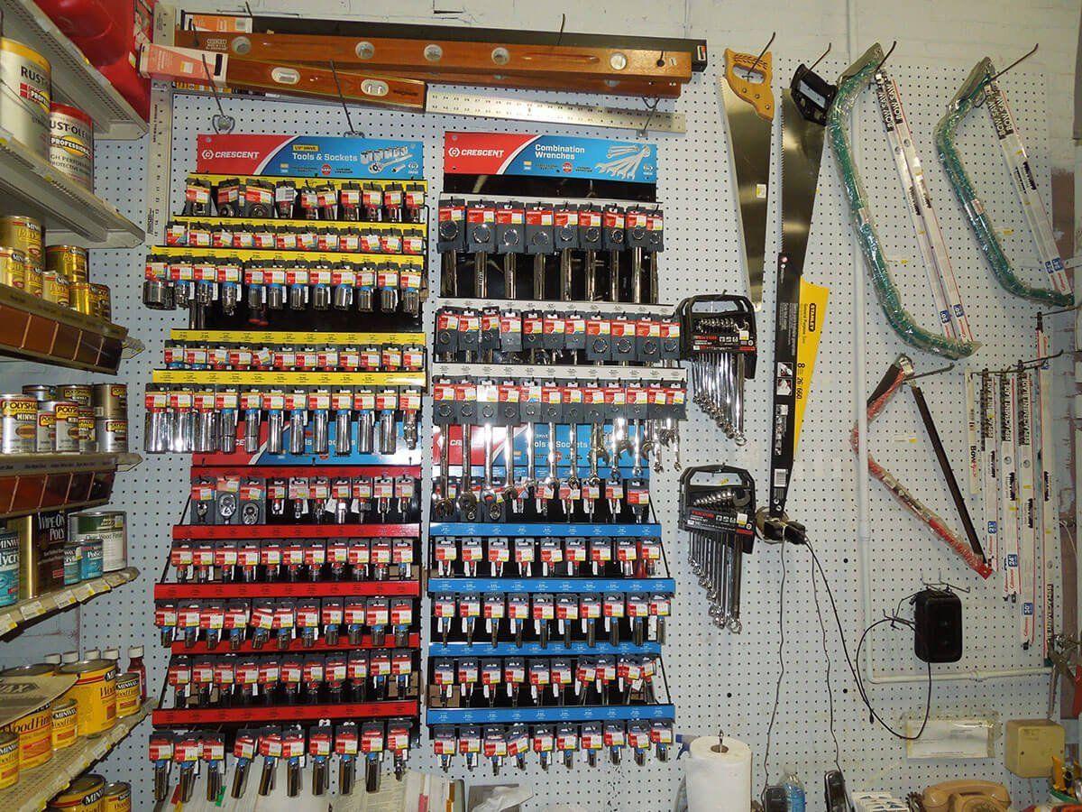 store materials