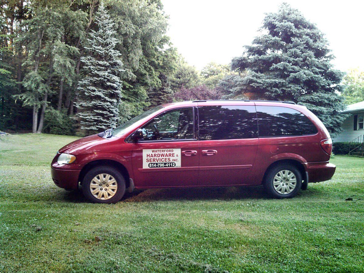 Professional Plumbing Contractor Van
