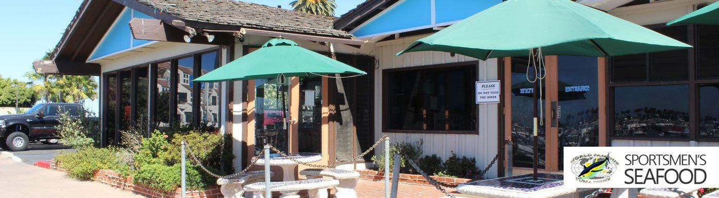Seafood Dining - Front Porch of a Seafood Restaurant in San Diego, CA