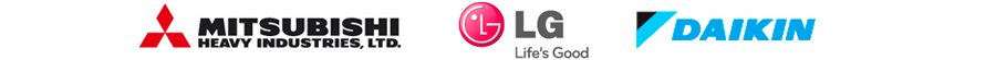 We supply and fit all mitsubishi, LG and Daikin products