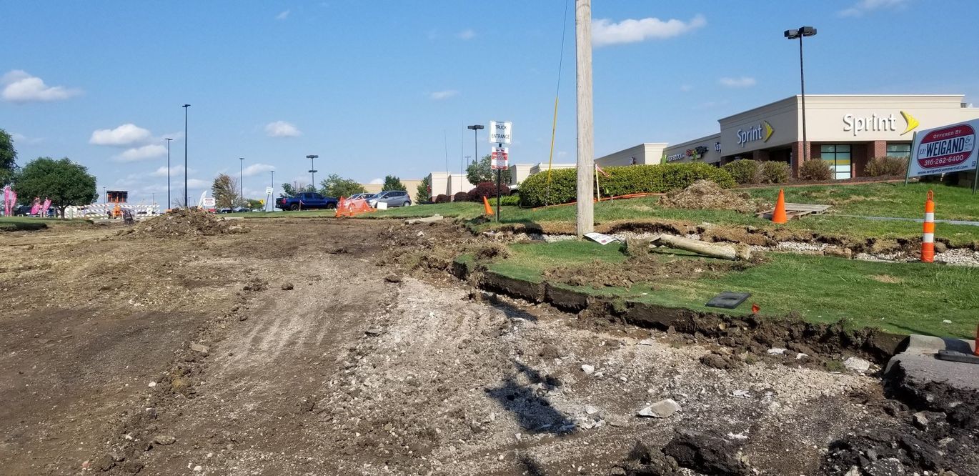 Landscape — Land Being Repaired in Wichita, KS