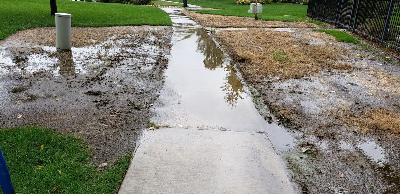 Custom — Drainage System Full Of Water in Wichita, KS
