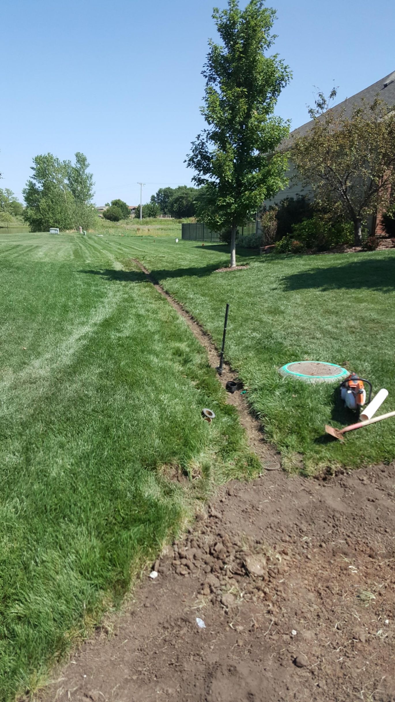 drainage preparation