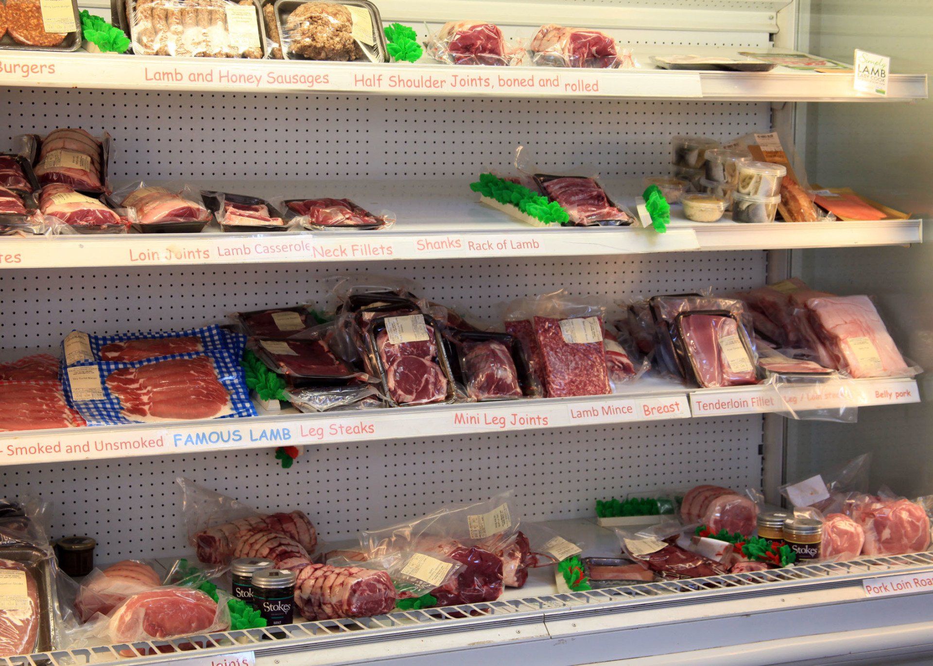 New Lodge Farm Fresh Meat Counter
