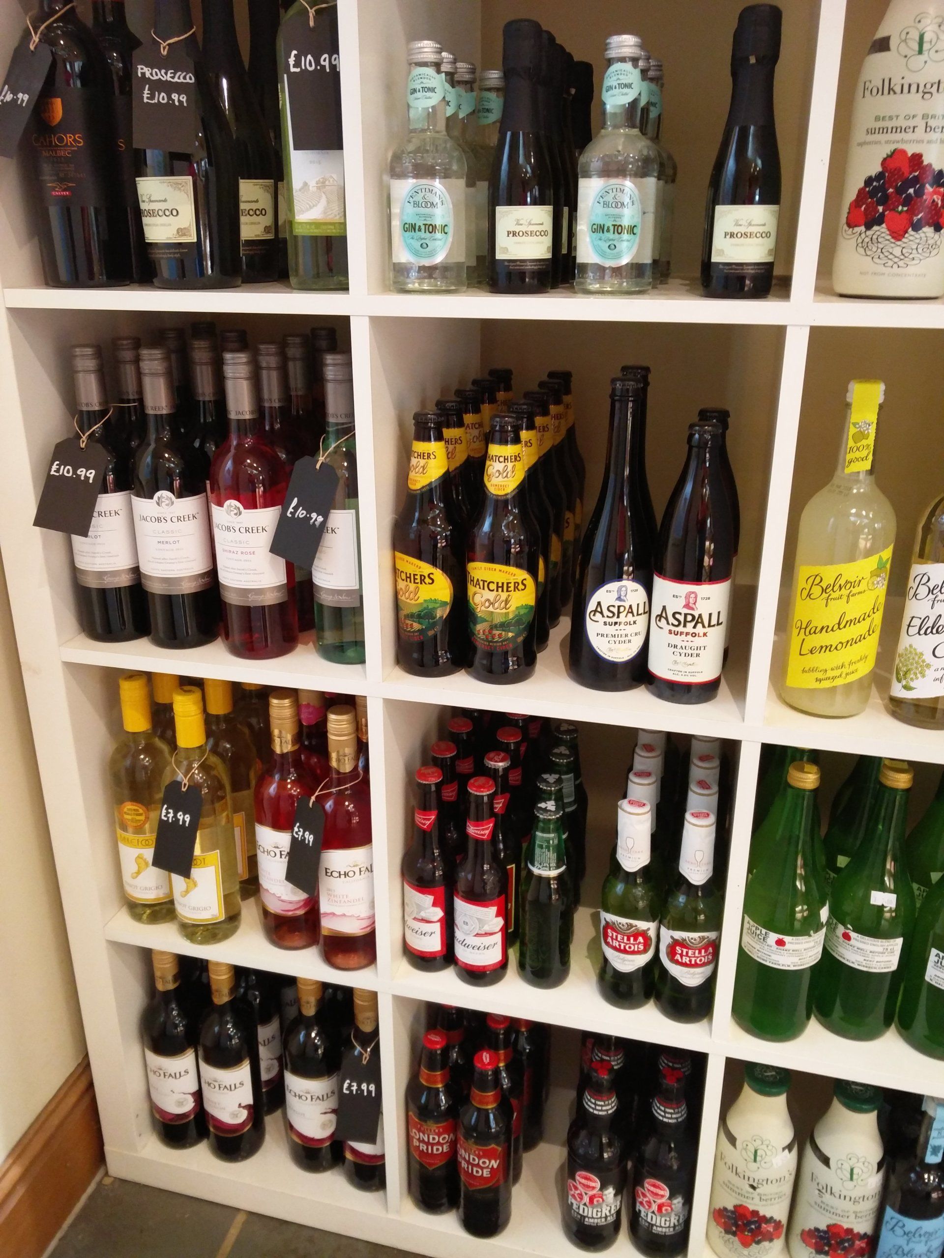 New Lodge Farm Alcohol Produce