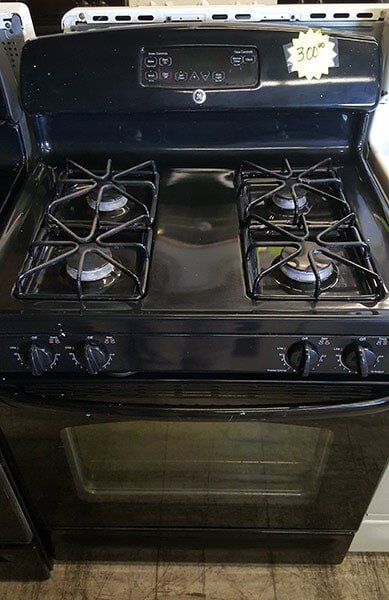 All-Black Colored Stove — Appliance in Sacramento, CA All-Black Colored Stove — Appliance in Sacramento, CA