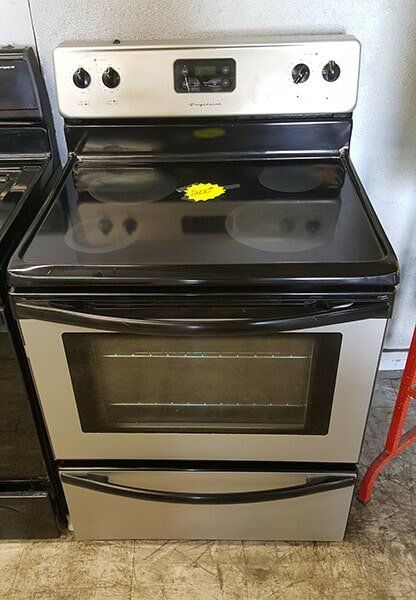Silver & Black Colored Stove — Appliance in Sacramento, CA Silver & Black Colored Stove — Appliance in Sacramento, CA