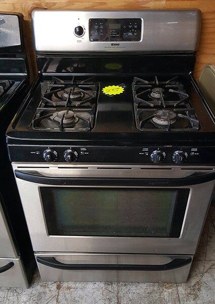 Indoor Display of Stoves — Appliance in Sacramento, CA Indoor Display of Stoves — Appliance in Sacramento, CA