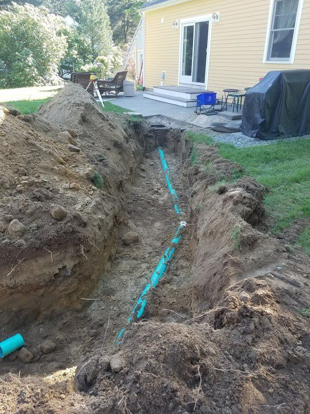 Installation Of Pipe — Saunderstown, RI — Briggs Septic, Inc.
