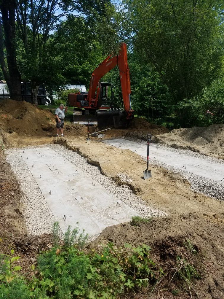 Septic Services Excavation — Saunderstown, RI — Briggs Septic, Inc.