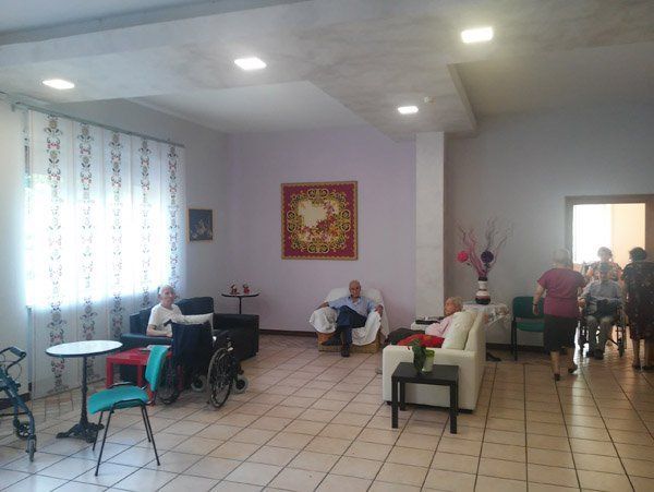 sala casa di riposo