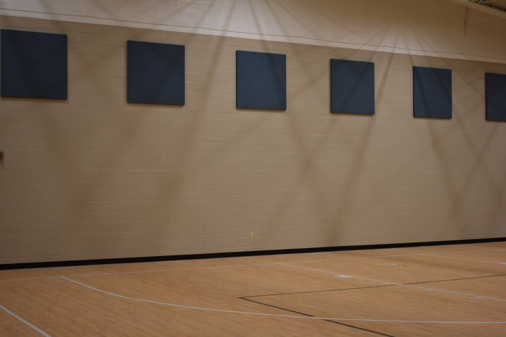 Stonework — Maddux Elementary Gymnasium in Bartlett, TN
