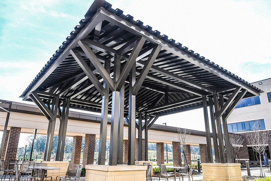 Limestone — Patio with Stool and Tables in Bartlett, TN