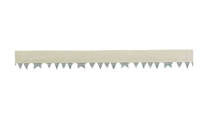 Hoja de acero dentado