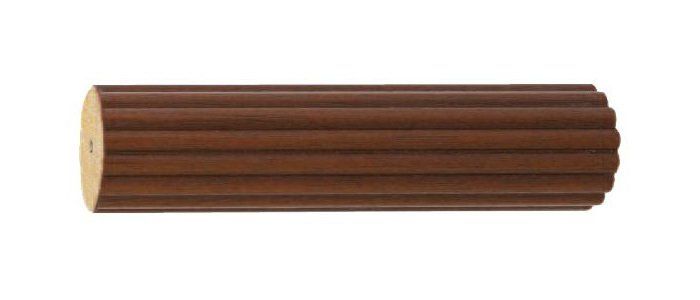 Barra Madera Estriada