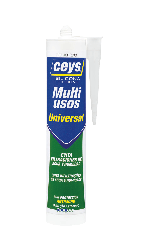 Ceys Silicona Multiusos Blanca