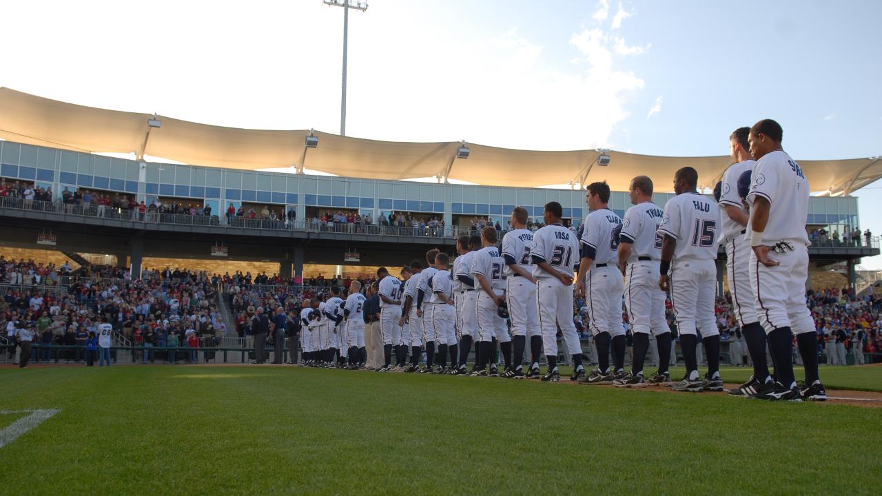 Northwest Arkansas Naturals players