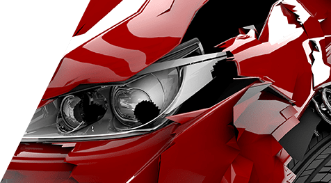 Close-up Of a Red Sports Car Front Headlight and Body Panel With Chrome Details — A1 Panel & Paint In Emerald, QLD