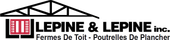 Un logo pour lépine & lépine inc. avec un toit