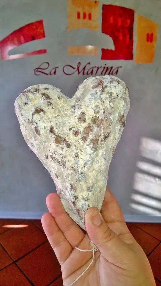Sasso a forma di cuore