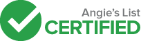 Green circle with a white checkmark next to the text