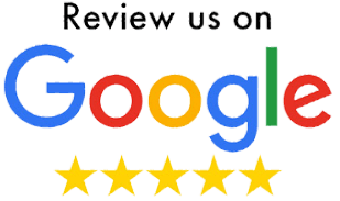 Review us on Google with five yellow stars