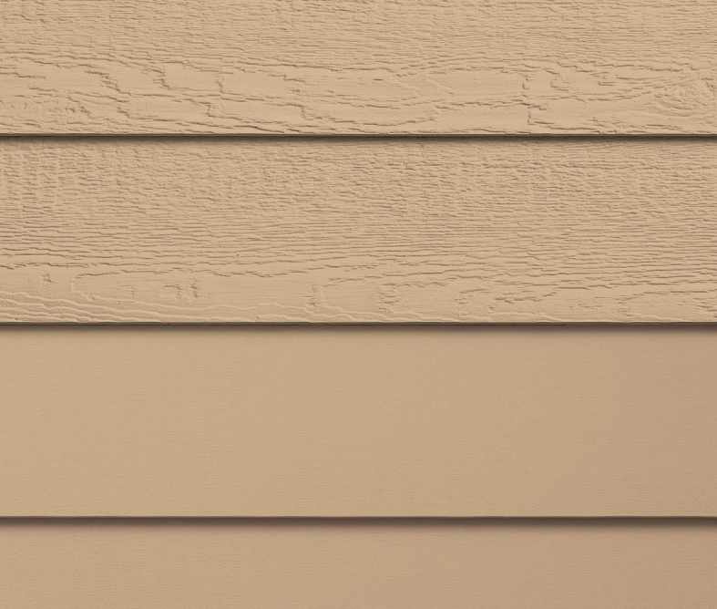 Beige horizontal wooden siding or paneling with a subtle wood grain texture