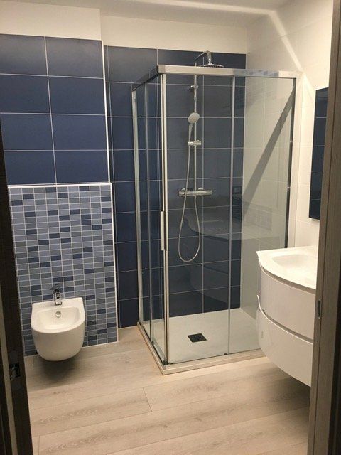 bagno blu