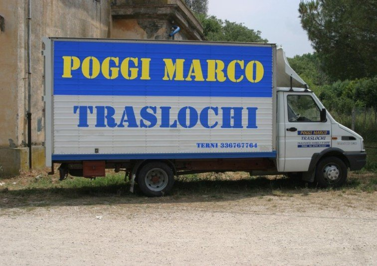 furgone per traslochi