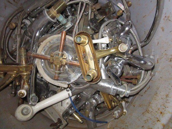 Pile Of Scraps of Metal, Arizona Scrap Iron & Metal Inc.