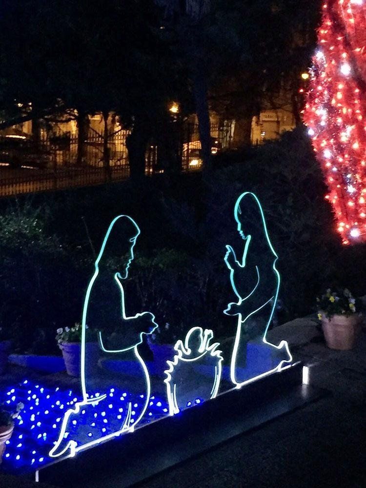 sagome in vetro per presepe