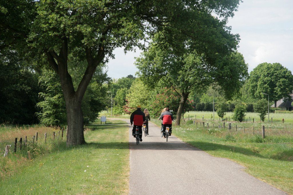 fietsen rondom groepsaccommodatie