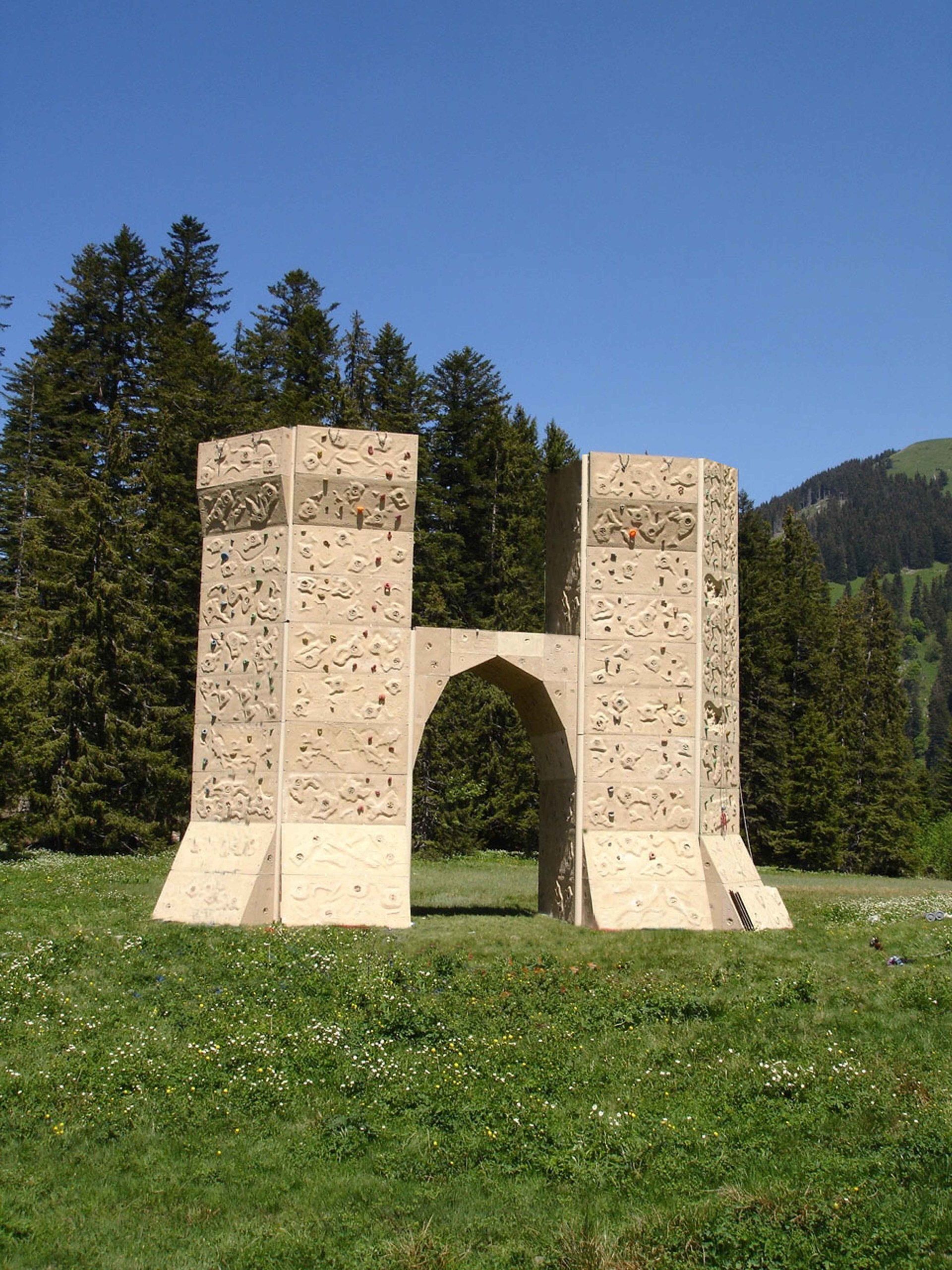 Structure escalade mobile