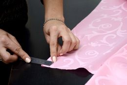misurazione tessuto per il confezionamento di tende artigianali