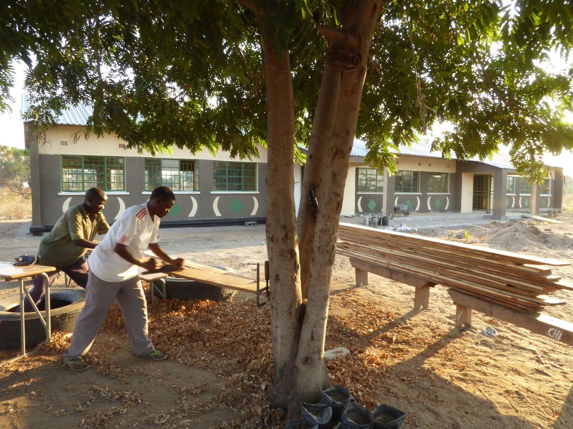 Chitungulu New classroom block Chilubezi
