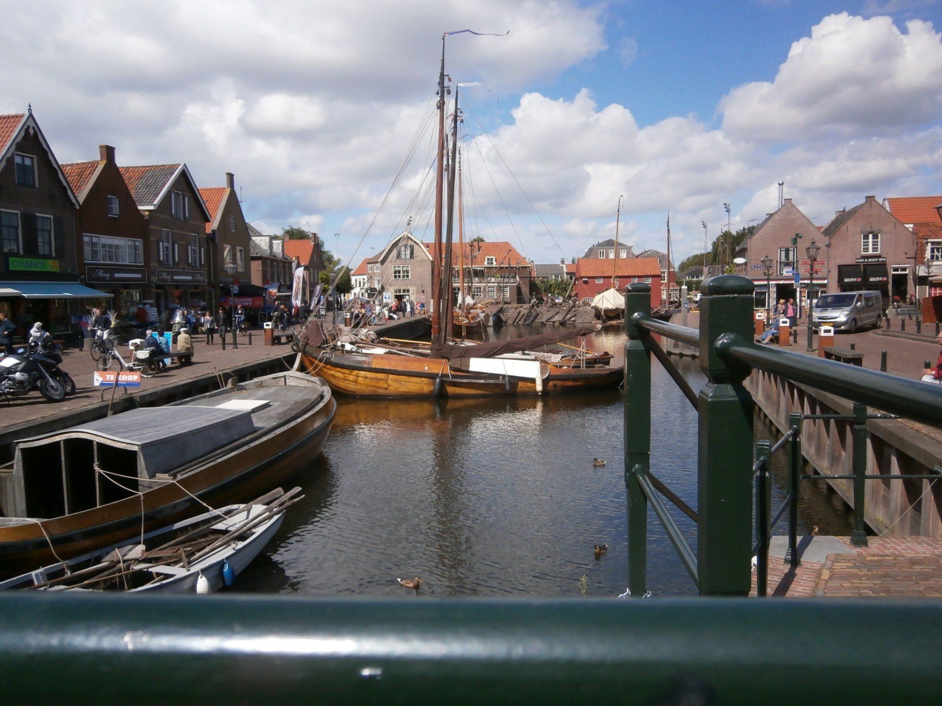 Intersail reizen fiets vaarvakantie, Spakenburg