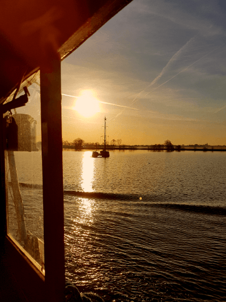 Beautiful sunset at the Kaag | Intersail april 2018 ©