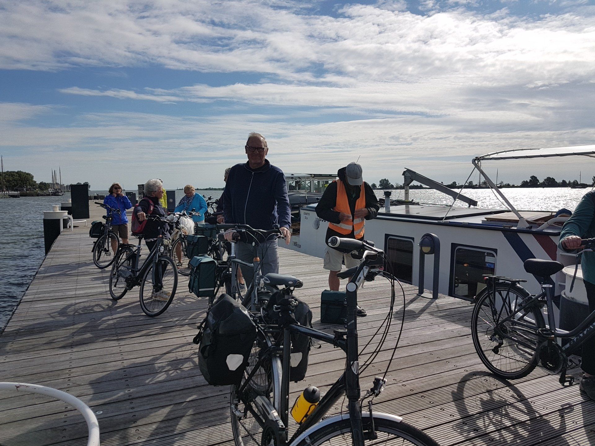 IJsselroute Spakenburg Intersail reizen fiets vaarvakantie, Spakenburg