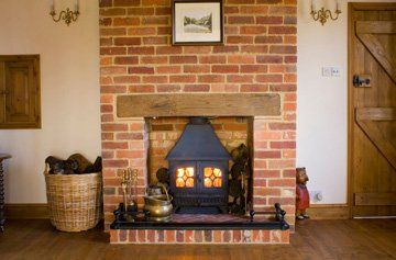 Chimney repairs - Tibberton, Gloucester - Clean Sweep Chimney Services - Wood Burner