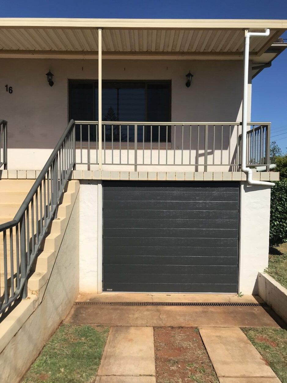 Tilt Style Door In Panelift Finish — Garage Doors in Port Macquarie, NSW