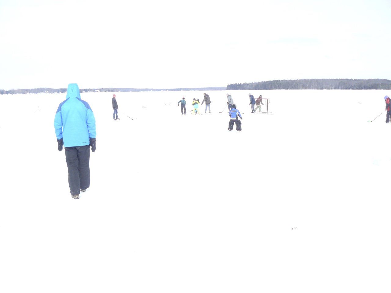 skating on lake eugenia